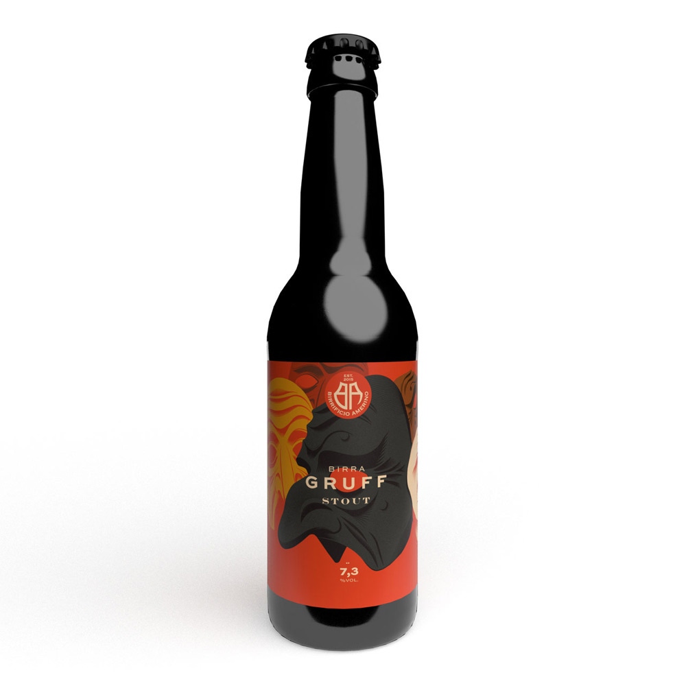 Eccellenza e Passione in Bottiglia: GRUFF (DRY STOUT) - Birrificio Amerino  - Bilivin