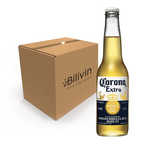 Birra chiara CORONA BOTTIGLIA 0,33 lt. x 24 - Bilivin