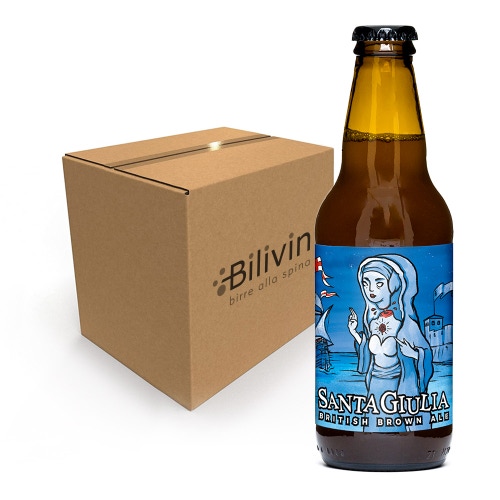 Birra ambrata SANTA GIULIA BOTTIGLIA 0.33 lt. x 12 - Bilivin