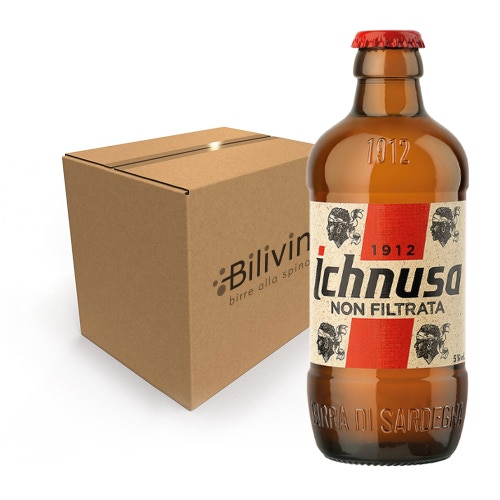 Ichnusa Non Filtrata Bottiglia 0,50 Lt. X 15