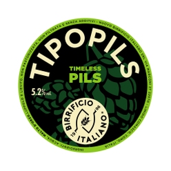 Medaglione birra Tipopils Birrificio Italiano